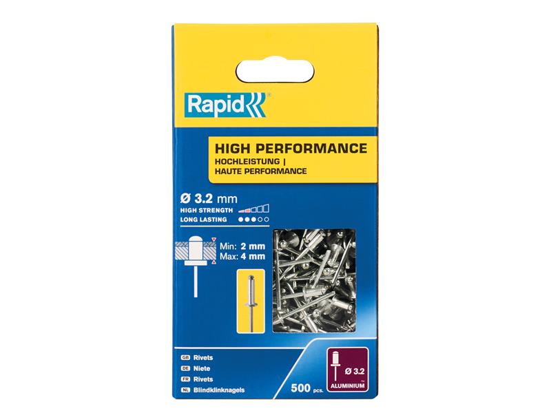 Rapid High Performance Rivets