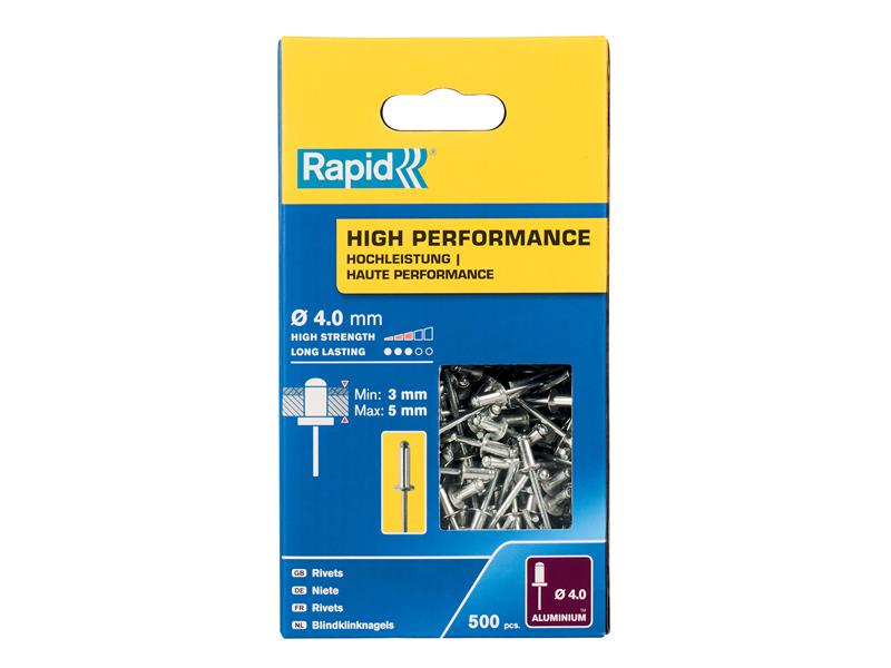 Rapid High Performance Rivets