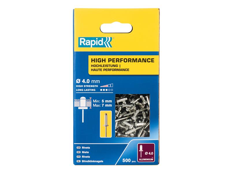 Rapid High Performance Rivets