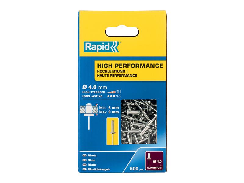 Rapid High Performance Rivets