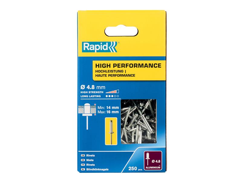 Rapid High Performance Rivets