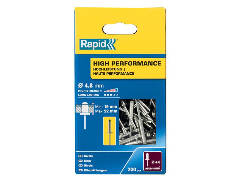 Rapid High Performance Rivets