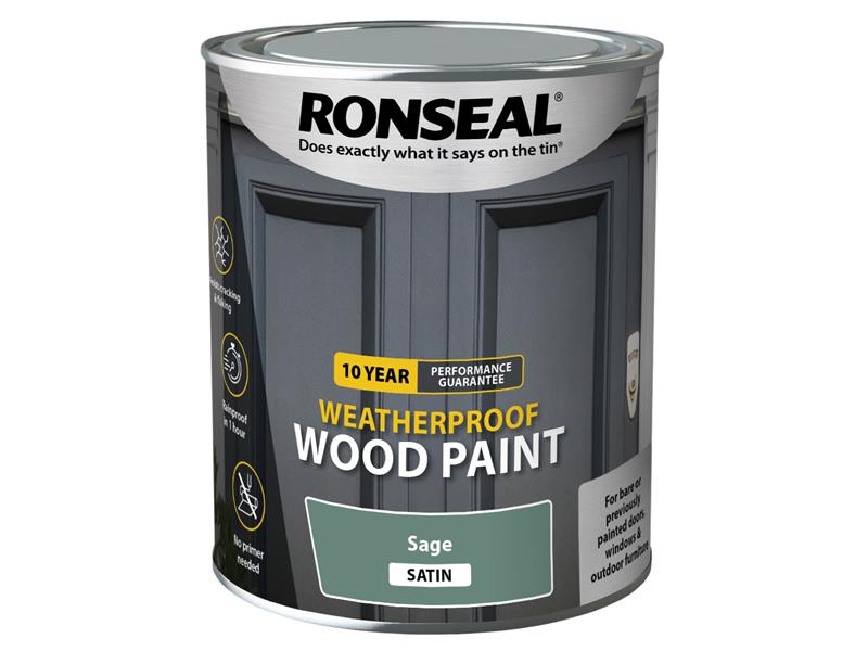 Ronseal 10 Year Weatherproof 2-in-1 Wood Paint