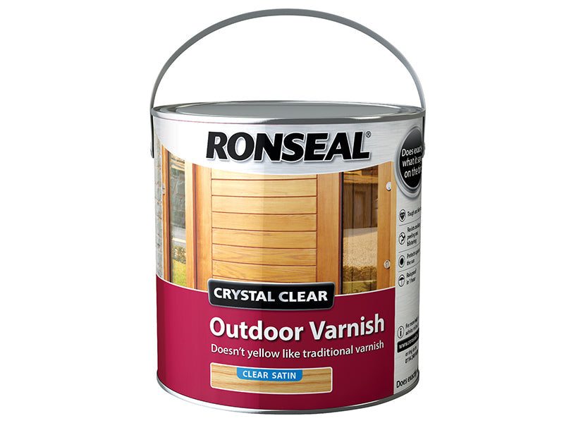 Ronseal Crystal Clear Outdoor Varnish