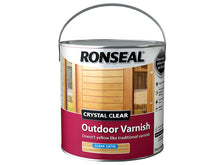 Load image into Gallery viewer, Ronseal Crystal Clear Outdoor Varnish