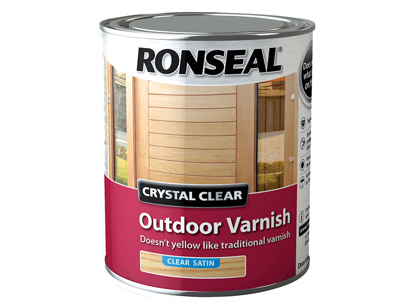 Ronseal Crystal Clear Outdoor Varnish