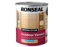 Load image into Gallery viewer, Ronseal Crystal Clear Outdoor Varnish