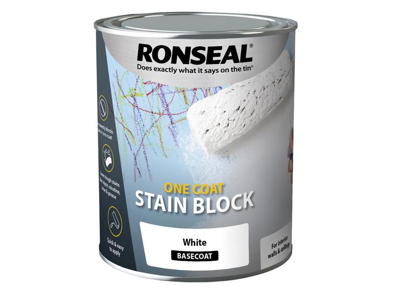 Ronseal One Coat Stain Block White