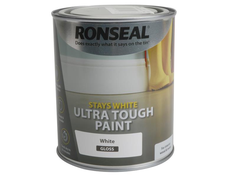 Ronseal Stays White Ultra Tough Paint