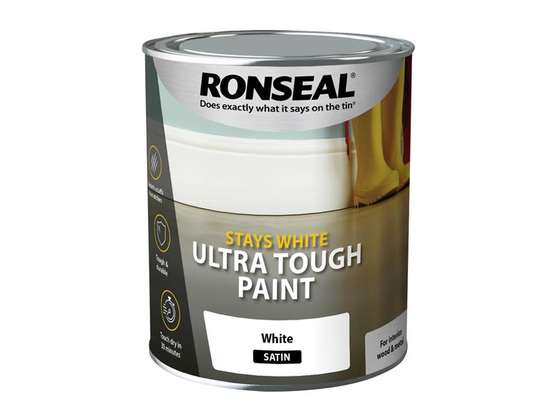 Ronseal Stays White Ultra Tough Paint