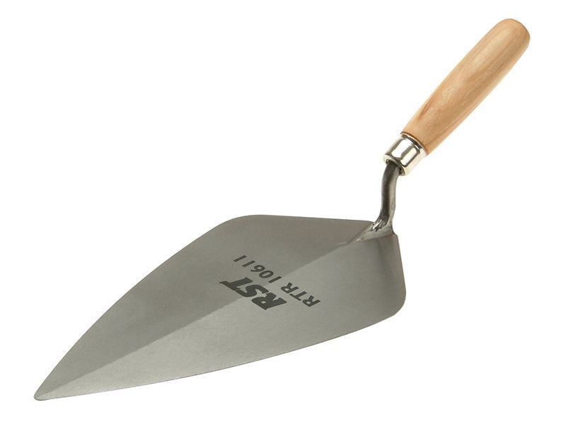 R.S.T. 106 London Pattern Brick Trowels Wooden Handle