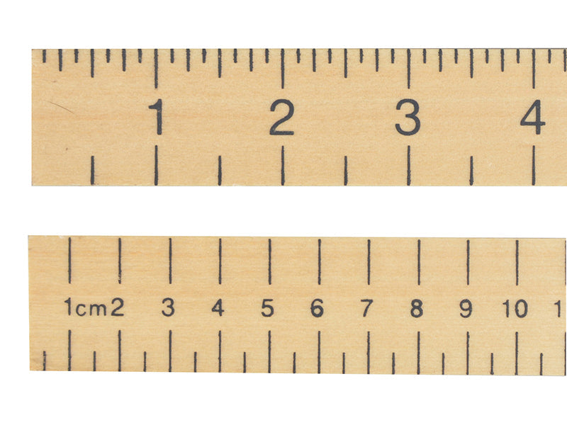 R.S.T. Hardwood 1 Metre Stick Plain