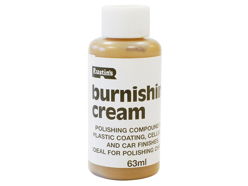 Rustins Plastic Coating Burnishing Cream 63ml