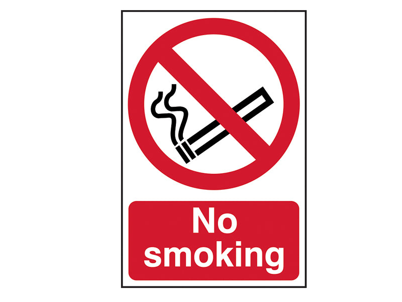 Scan Sign: No Smoking