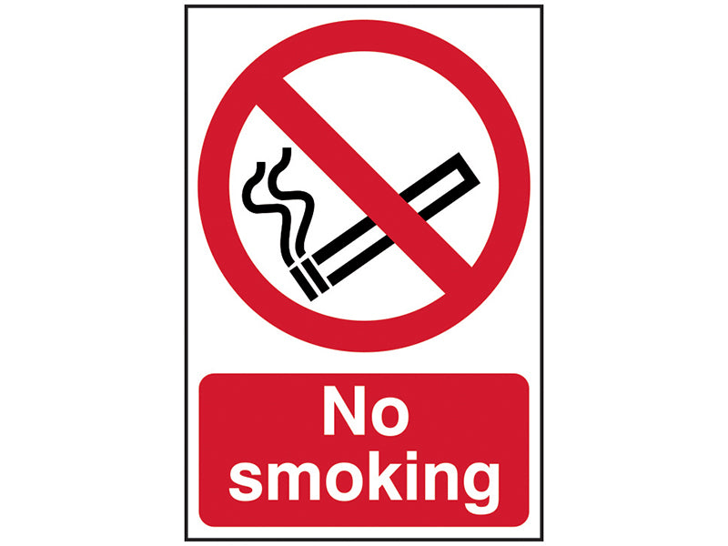 Scan Sign: No Smoking