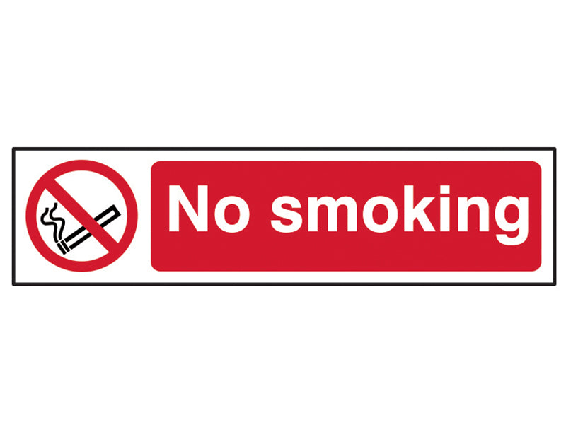 Scan Sign: No Smoking