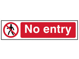 Scan Sign: No Entry