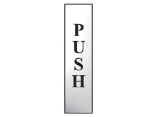Load image into Gallery viewer, Scan Sign: Push (Vertical)