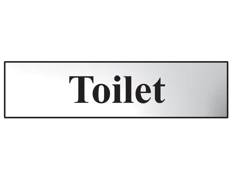 Scan Bathroom Sign 200 x 50mm