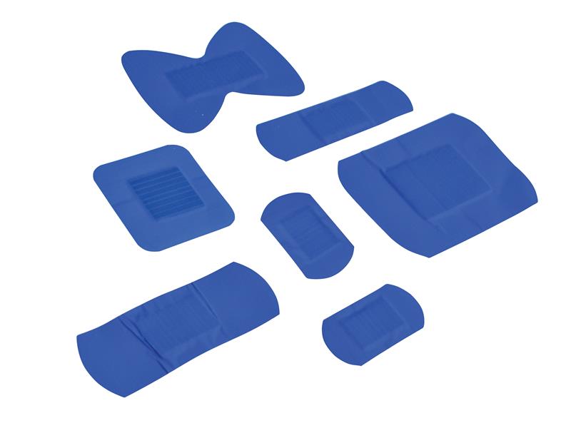 Scan Assorted Hypoallergenic Blue Plasters 120