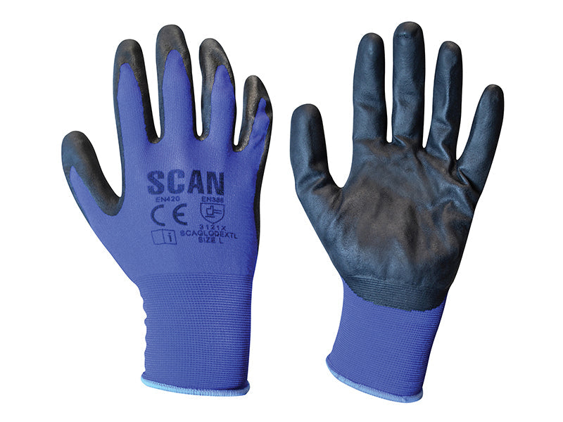 Scan Max. Dexterity Nitrile Gloves