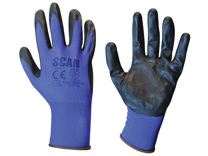 Scan Max. Dexterity Nitrile Gloves