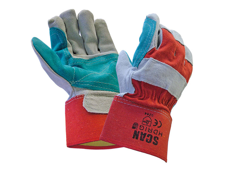 Scan Heavy-Duty Rigger Gloves - Large