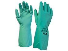 Load image into Gallery viewer, Scan Nitrile Gauntlets with Flock Lining Large (Size 9)