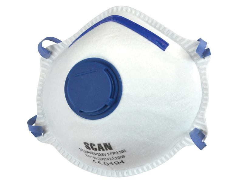 Scan Moulded Valved Disposable Mask