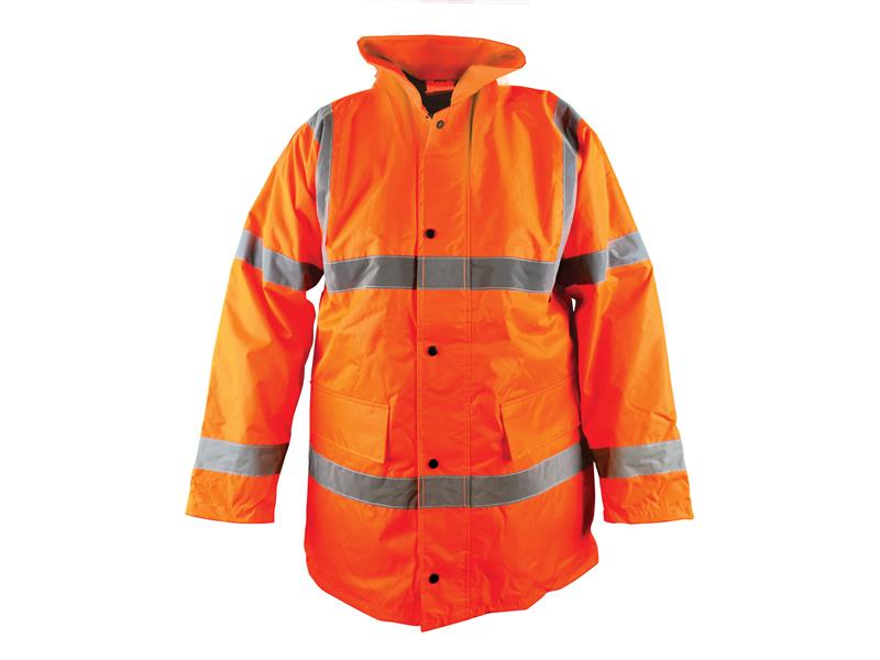 Scan Hi-Vis Orange Motorway Jacket