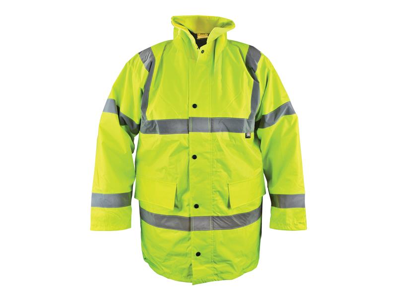 Scan Hi-Vis Yellow Motorway Jacket