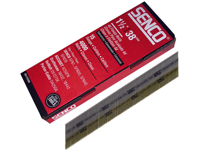 Senco Galvanised Chisel Smooth Brad Nails