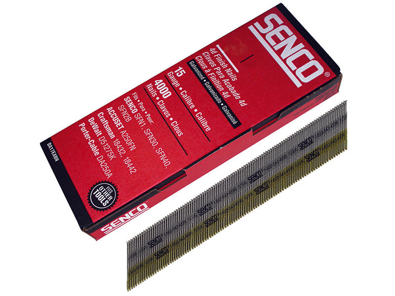 Senco Galvanised Chisel Smooth Brad Nails