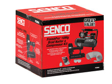 Load image into Gallery viewer, Senco Finish Pro 18 Pneumatic Nailer &amp; 1 HP Compressor Kit 110V