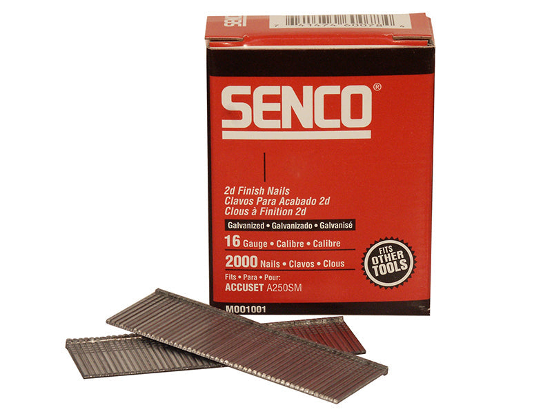 Senco 16 Gauge Galvanised Straight Brad Nails