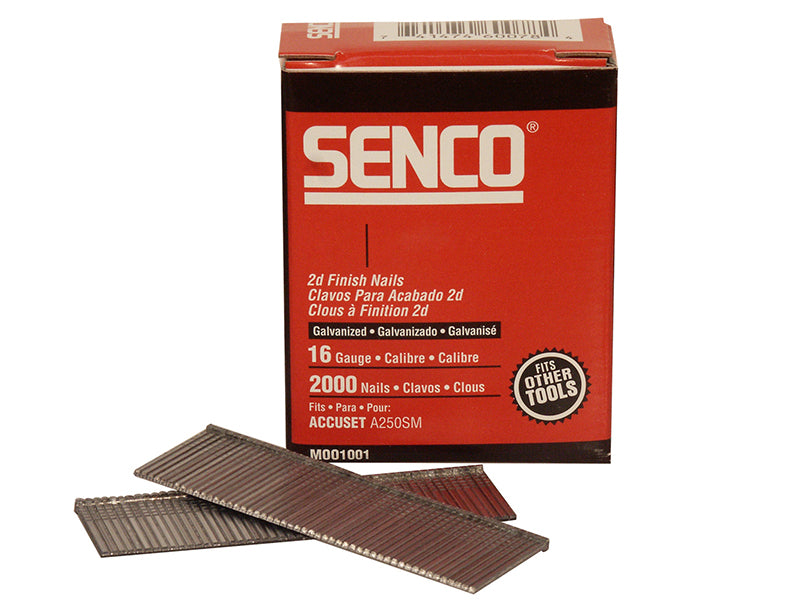 Senco 16 Gauge Galvanised Straight Brad Nails