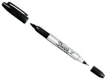 Load image into Gallery viewer, Sharpie® Twin Tip Permanent Marker Black