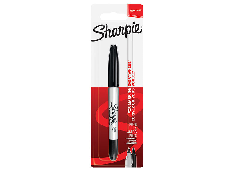 Sharpie® Twin Tip Permanent Marker Black