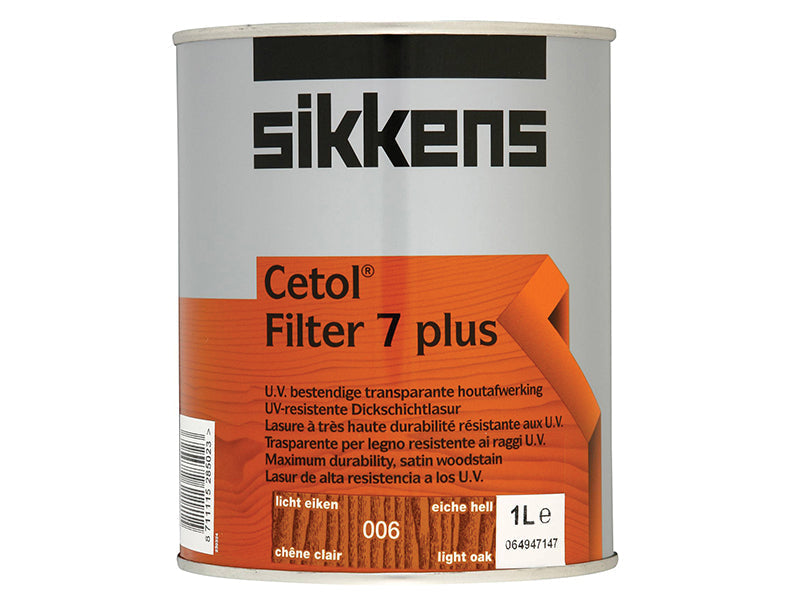 Sikkens Cetol Filter 7 Plus Translucent Woodstain