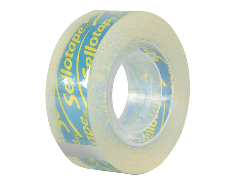 Sellotape Blister Pack 18mm x 25m Clear