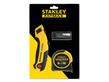 Load image into Gallery viewer, STANLEY® FatMax® Triple Pack - Tape, Retractable Knife and Blades