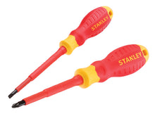 Load image into Gallery viewer, STANLEY® FatMax® VDE Insulated Screwdriver Set, 2 Piece