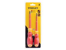 Load image into Gallery viewer, STANLEY® FatMax® VDE Insulated Screwdriver Set, 2 Piece