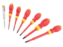 Load image into Gallery viewer, STANLEY® FatMax® VDE Insulated Screwdriver Set, 7 Piece