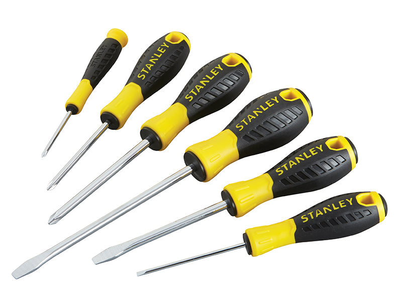 STANLEY® 0-60-208 Essential Screwdriver Set, 6 Piece