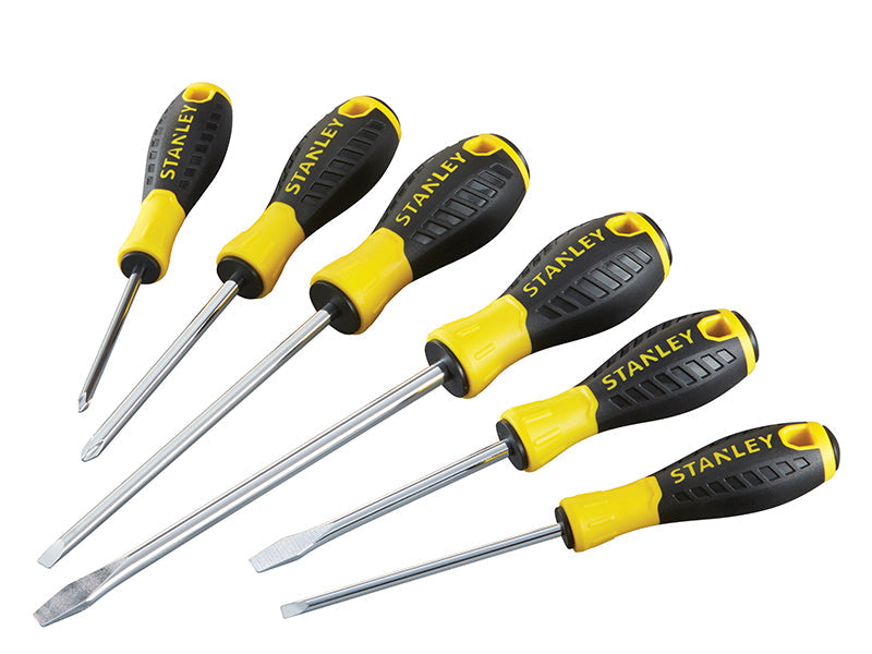 STANLEY® 0-60-209 Essential Screwdriver Set, 6 Piece