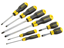 Load image into Gallery viewer, STANLEY® Cushion Grip Screwdriver Set, 8 Piece