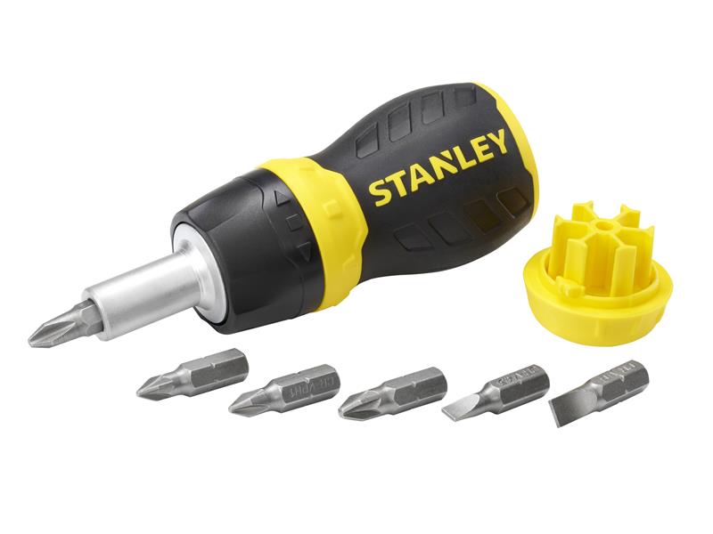 STANLEY® Multibit Ratchet Stubby & Bits