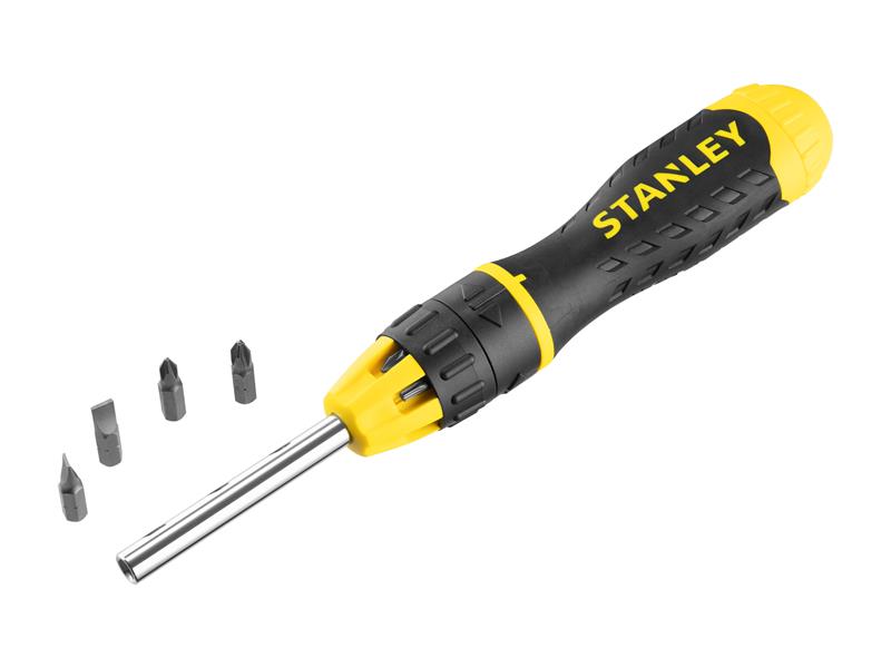 STANLEY® Multibit Ratchet Screwdriver &10 Bits