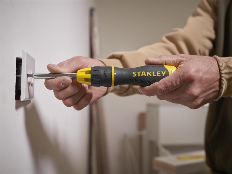 STANLEY® Multibit Ratchet Screwdriver &10 Bits